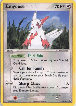 Zangoose 25/108