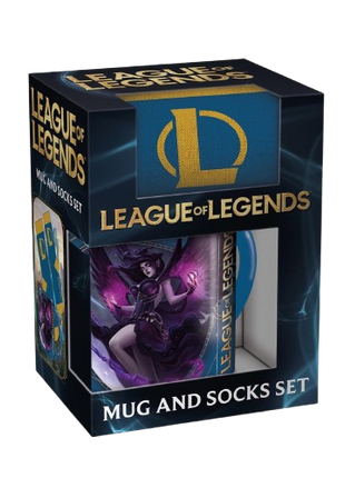 League Of Legends - Kayle & Morgana Mug & Sock Set