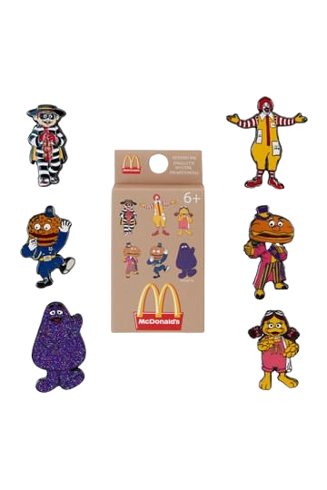 Loungefly - McDonalds Enamel Pins Character Blind Box Assortment