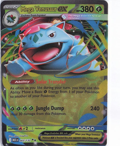 Mega Venusaur ex 003/132