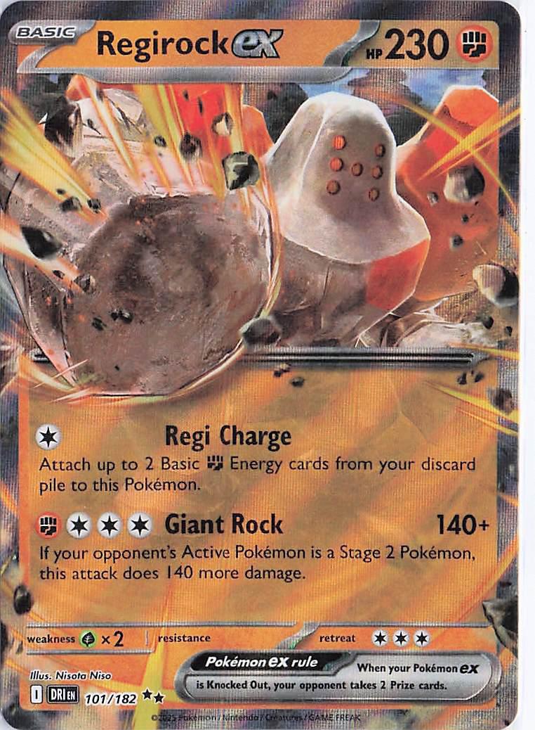 Regirock ex 101/182