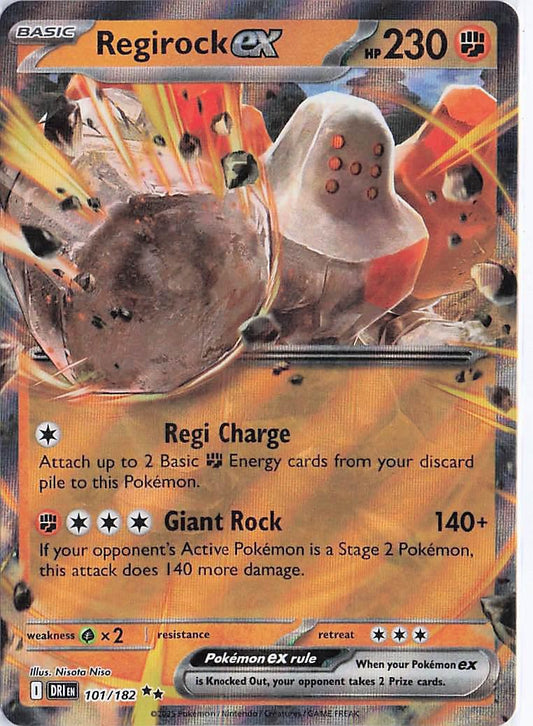 Regirock ex 101/182