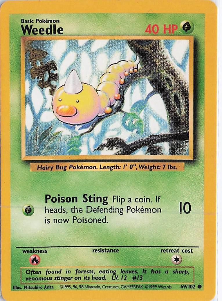 Weedle 69/102