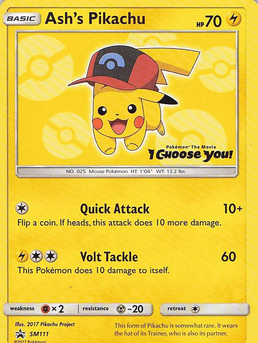 Ash’s Pikachu SM111