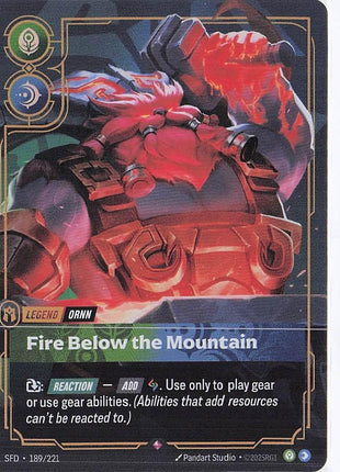 Ornn, Fire Below the Mountain 189/221