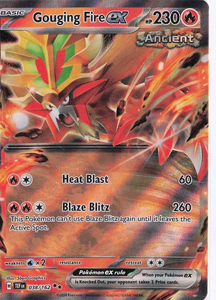 Gouging Fire ex 038/162