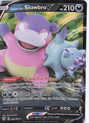 Galarian Slowbro V 099/189