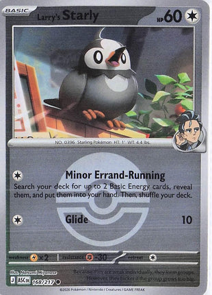 Larry’s Starly 168/217 (Pokeball)