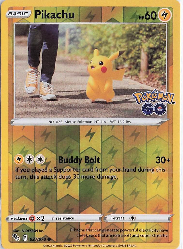 Pikachu 027/078 (RH)