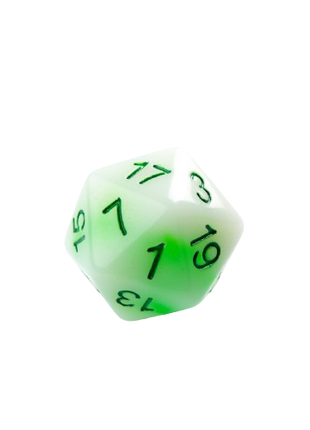 Gamegenic - Toxic Stones Glow Series RPG Dice Set