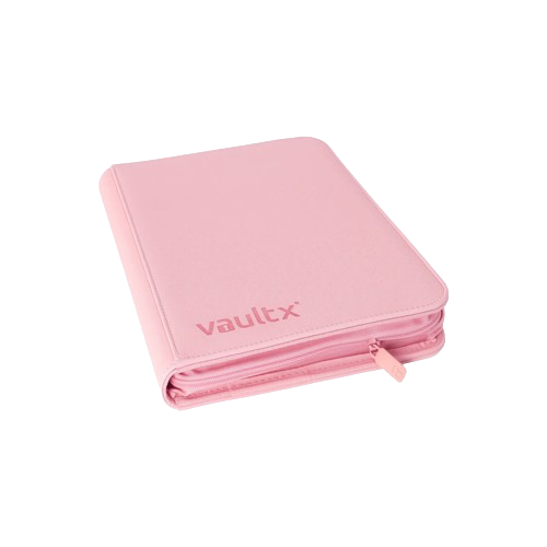 Vault X - Pink 4 Pocket Zip Binder