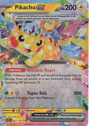 Pikachu ex 057/191