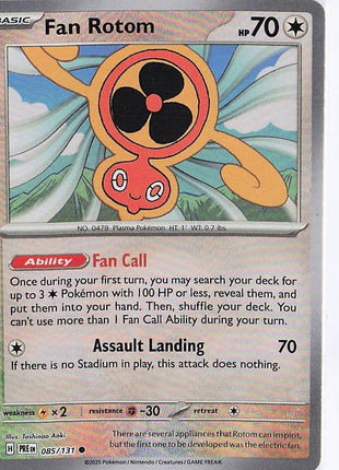Fan Rotom 085/131 (Pokeball)