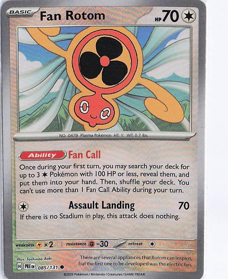 Fan Rotom 085/131 (Pokeball)