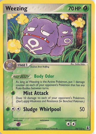 Weezing 33/113