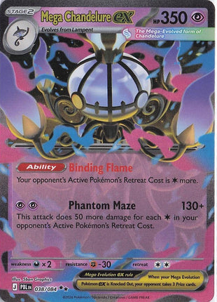Mega Chandelure ex 038/084
