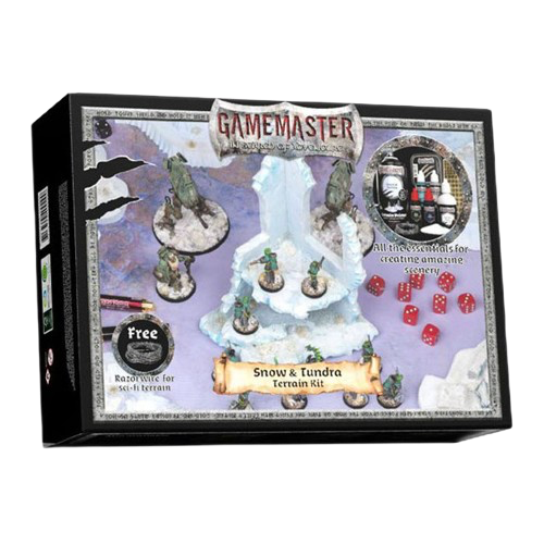 Gamemaster - Snow & Tundra Terrain Kit