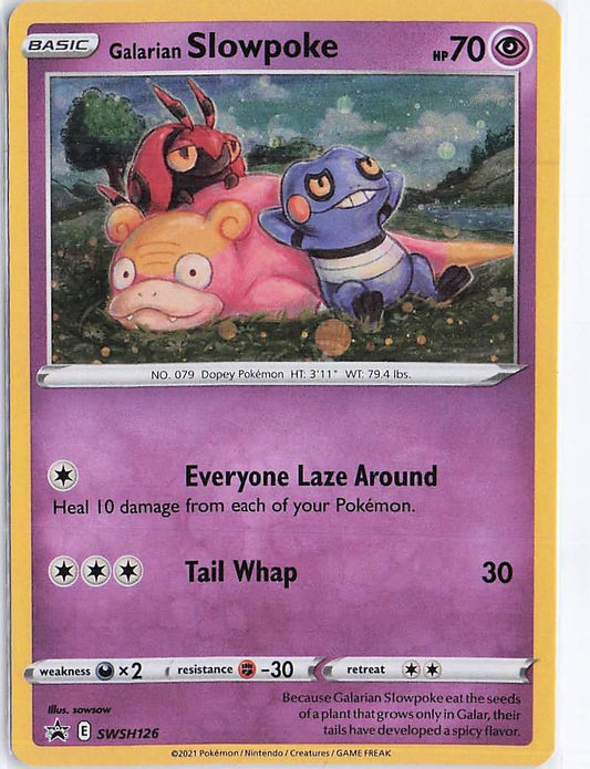 Galarian Slowpoke SWSH126
