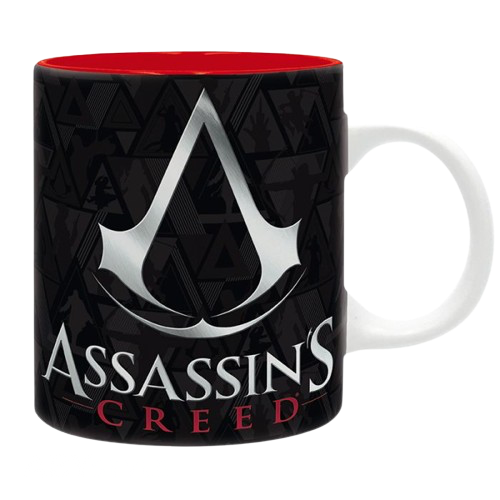 Assassins Creed - Black & Red Crest Mug