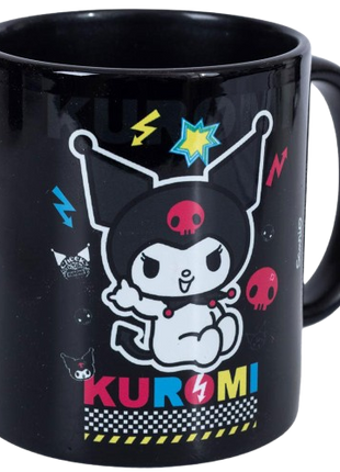 Sanrio - Kuromi CMYK Black Mug