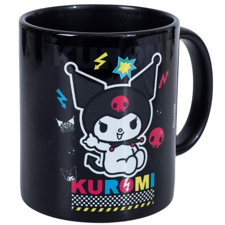 Sanrio - Kuromi CMYK Black Mug