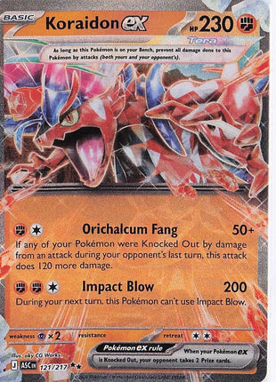 Koraidon ex 121/217