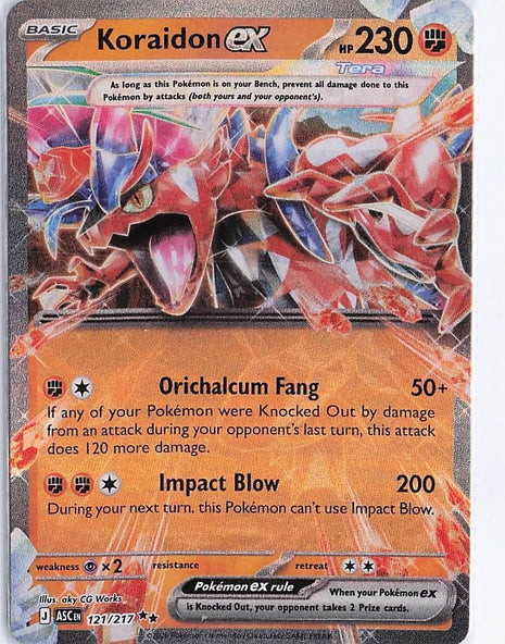 Koraidon ex 121/217