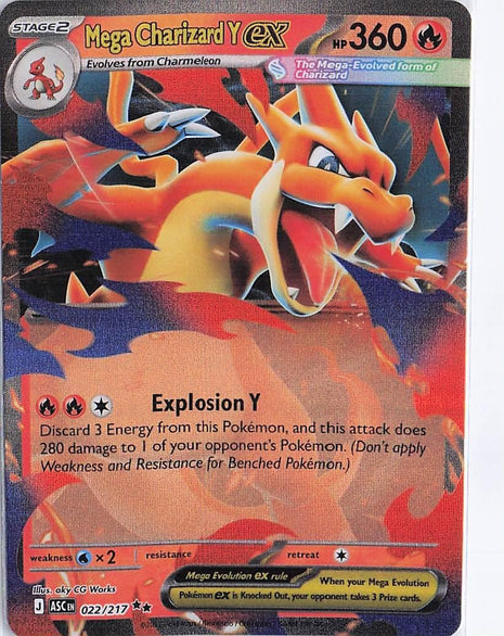 Mega Charizard Y ex 022/217