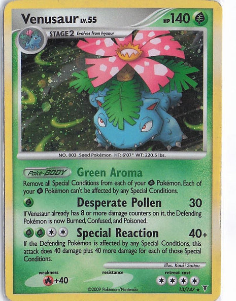 Venusaur LV.55 13/147 (H) (D)
