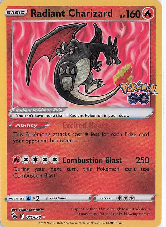 Radiant Charizard 011/078