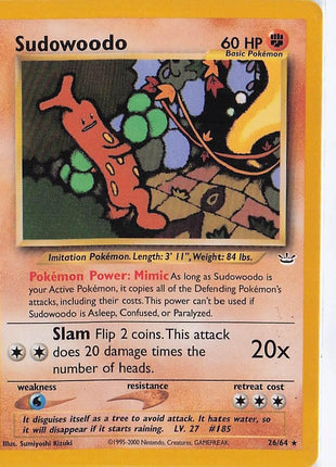 Sudowoodo 26/64