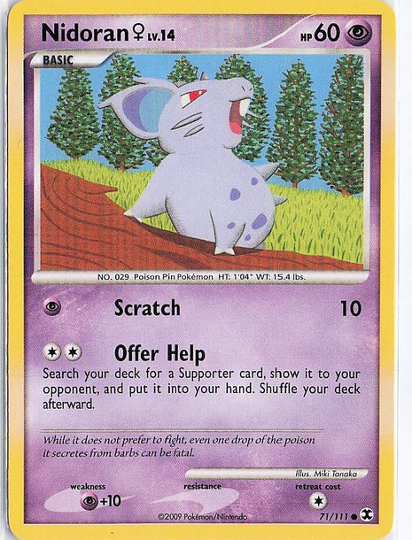 Nidoran LV.14 71/111