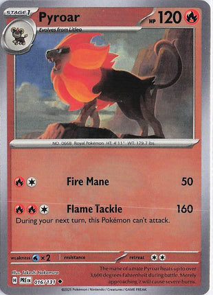 Pyroar 016/131 (Pokeball)