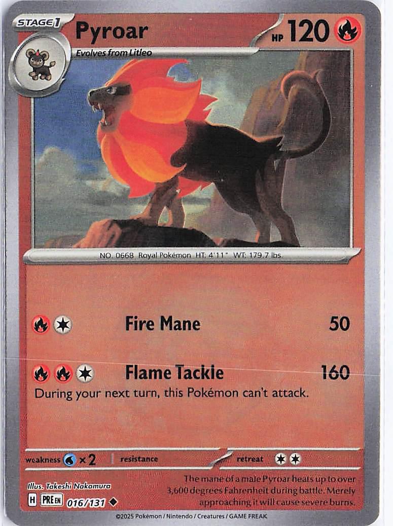 Pyroar 016/131 (Pokeball)