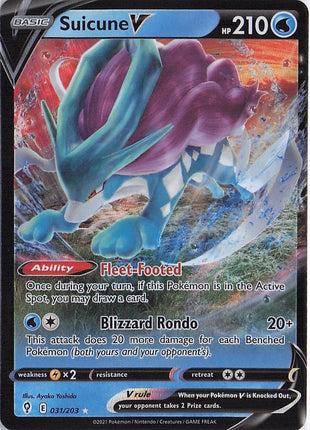 Suicune V 031/203