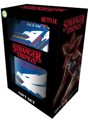 Stranger Things - WSQK Mug, Coaster & Keychain Gift Set