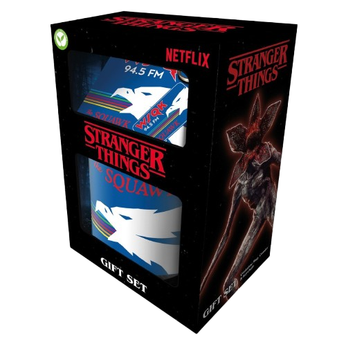Stranger Things - WSQK Mug, Coaster & Keychain Gift Set