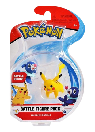 Pokemon - Pikachu & Popplio Battle Figure