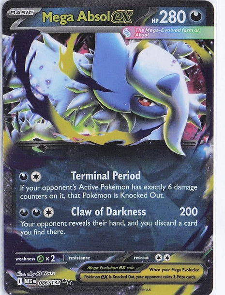 Mega Absol ex 086/132