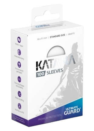 Ultimate Guard - White Katana Sleeves (100)