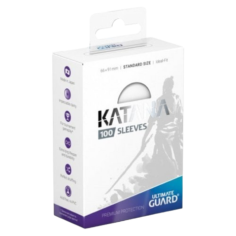 Ultimate Guard - White Katana Sleeves (100)