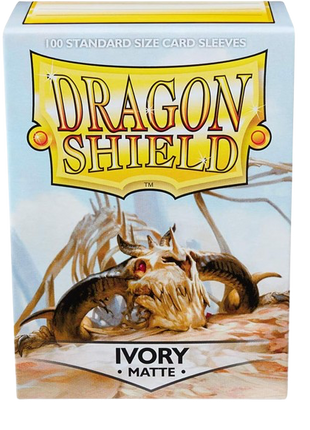 Dragon Shield - Matte Ivory Sleeves (100)