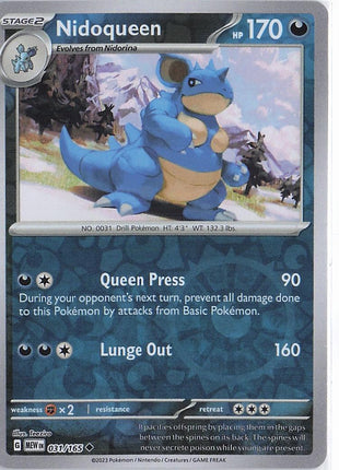 Nidoqueen 031/165 (RH)