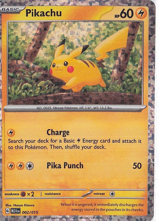 Pikachu 002/015