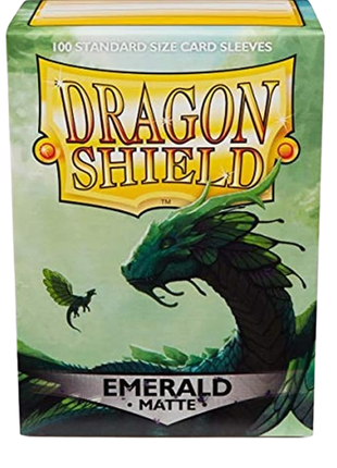 Dragon Shield - Matte Emerald Sleeves (100)