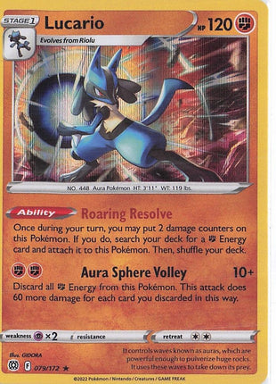Lucario 079/172 (H)