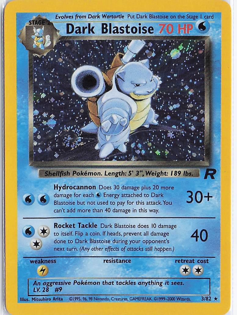 Dark Blastoise 3/82 (H)