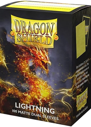 Dragon Shield - Matte Dual Lightning Sleeves (100)