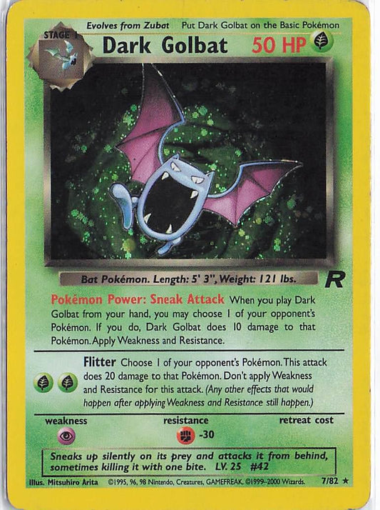 Dark Golbat 7/82 (H) (D)