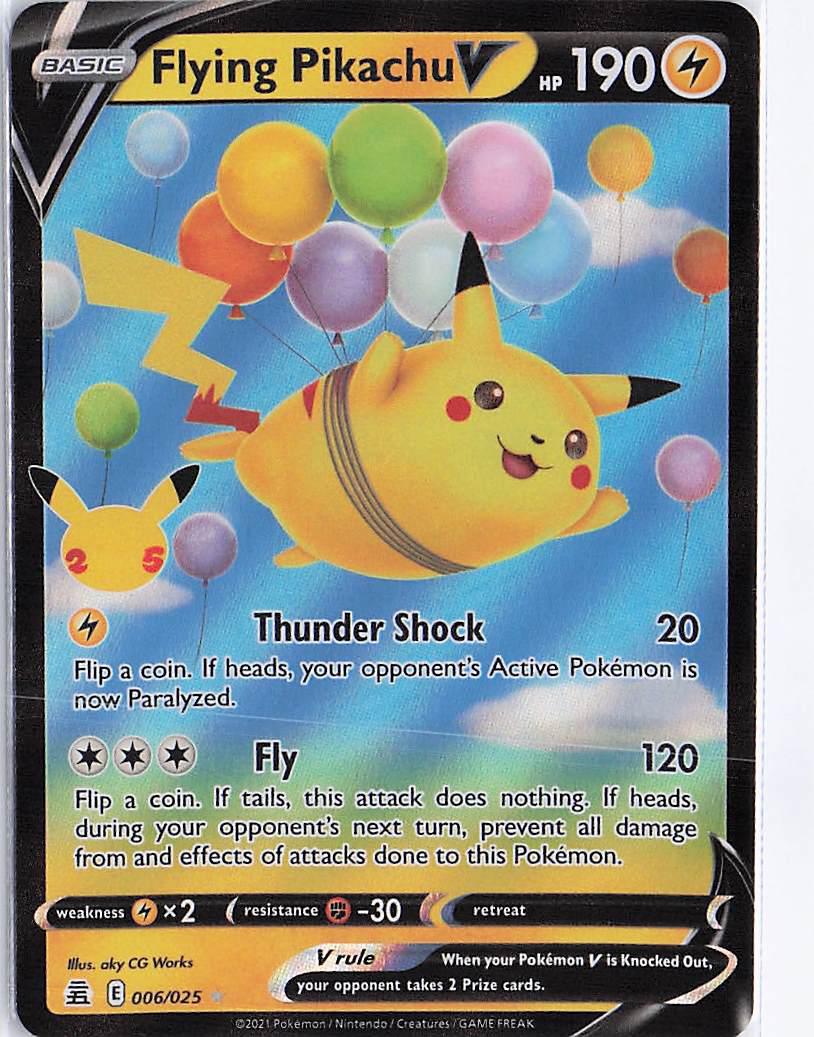 Flying Pikachu V 006/025